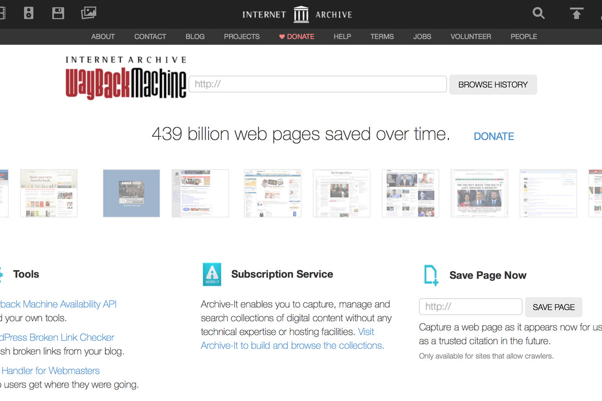 Wayback Machine