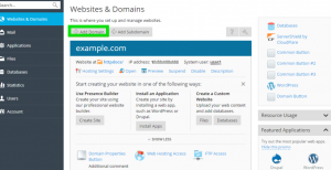 how-to-add-domain-in-plesk-control-panel