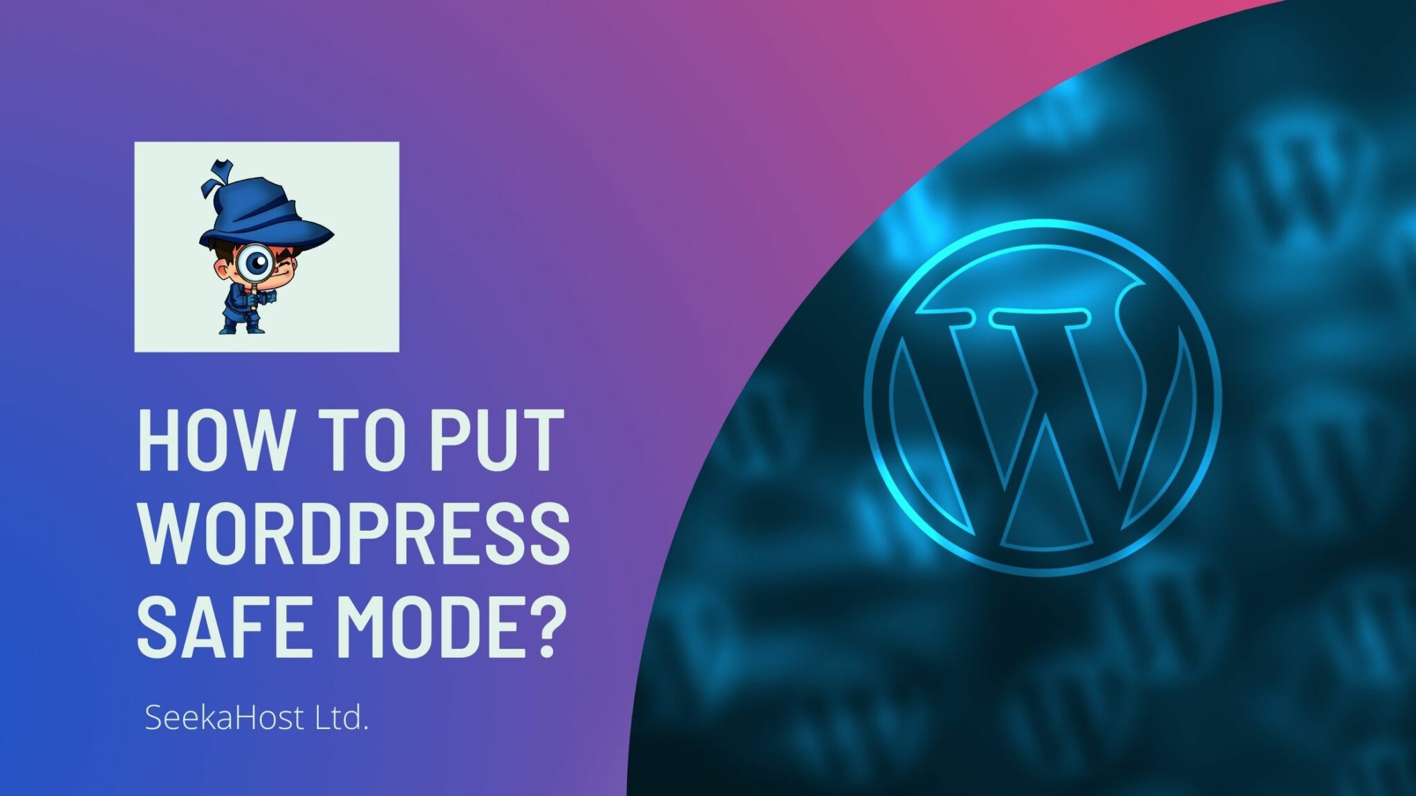 how-to-put-wordpress-safe-mode-wp-tutorial-seekahost