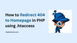 How to Redirect 404 to Homepage in PHP using .htaccess