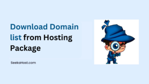 Download Domain list from Hosting Package