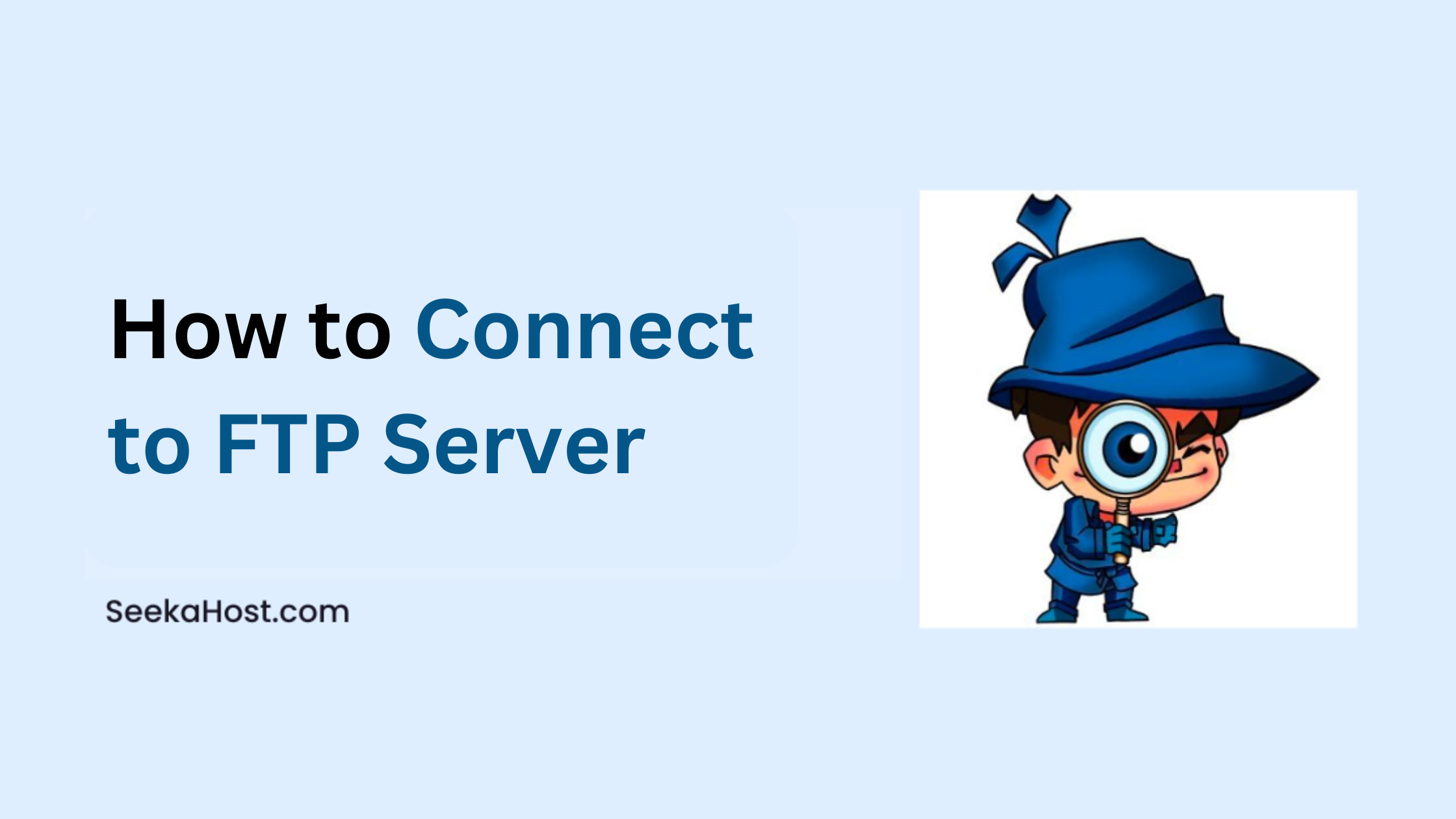 How to Connect to FTP Server